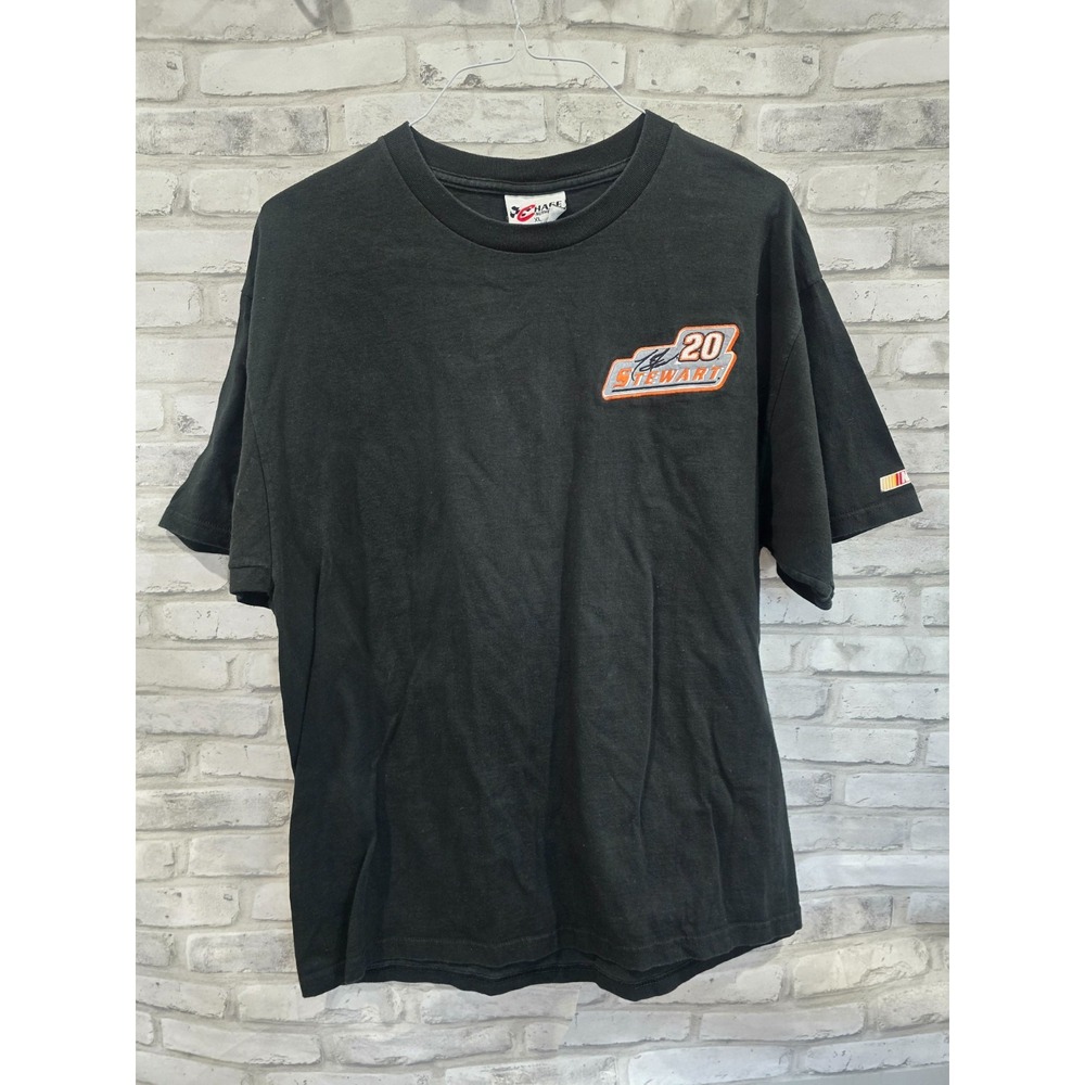 Tony Stewart #200 XL T shirt VTG Chase Authentics NASCAR Embroidered Logo